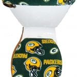 Green Bay Packer Toilet Seat Cover